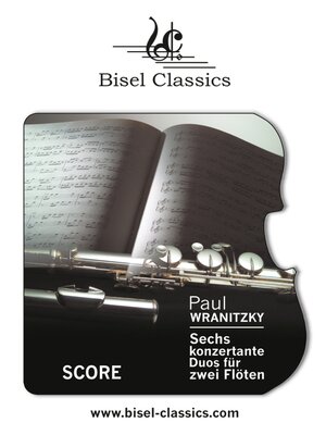 cover image of Sechs Konzertante Duos für Zwei Flöten
